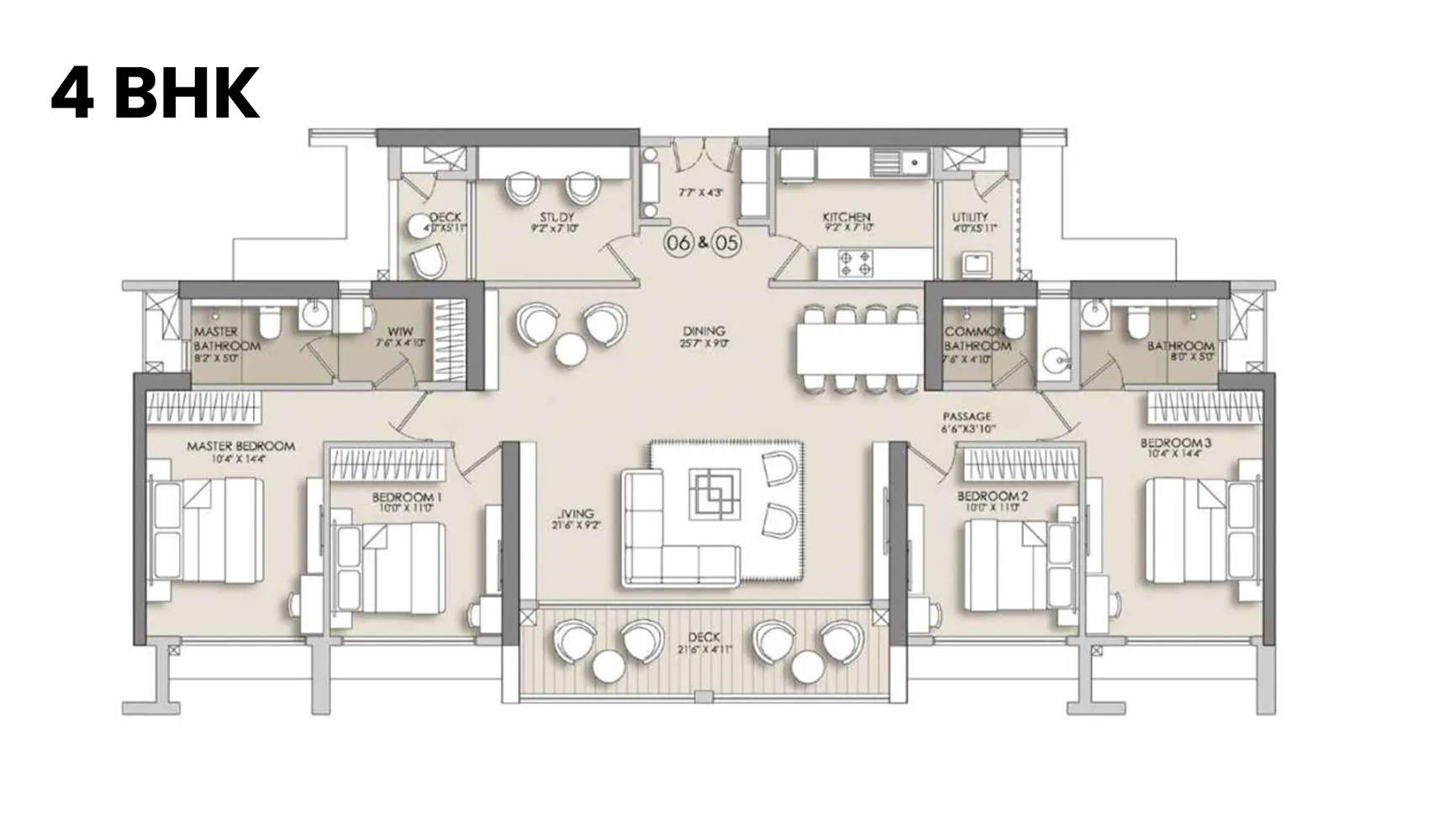 4 BHK